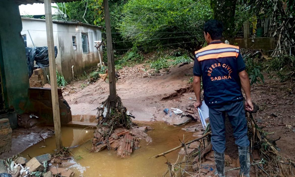 Chuvas em Minas Gerais causaram sete mortes este ano