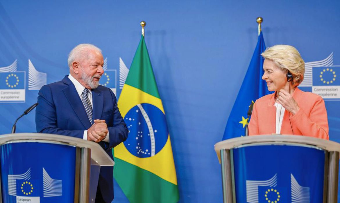 Acordo entre UE e Mercosul pode sair em 2023, diz presidente Lula